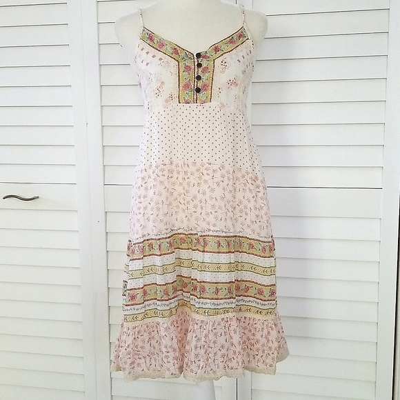 Aless Boho Tiered Dress - Picture 1 of 6